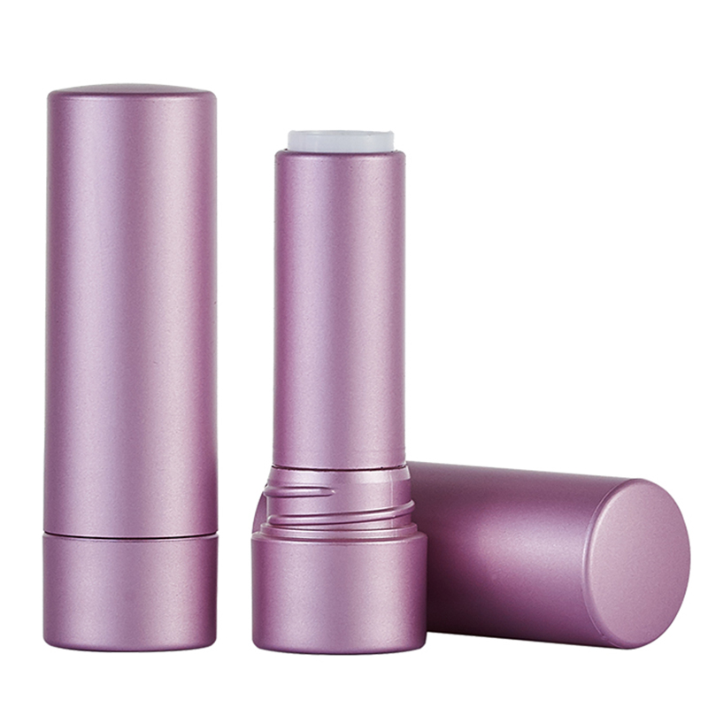 Round lipstick packaging material plastic lipstick empty tube 8016