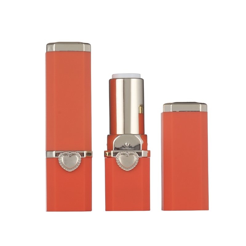 Empty Square Lipstick Tube Plastic Matte Lipstick Container 8031